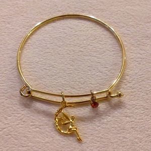 Rin's Unique Boutique - Gold tone - Pink - Fairy Charm Bracelet